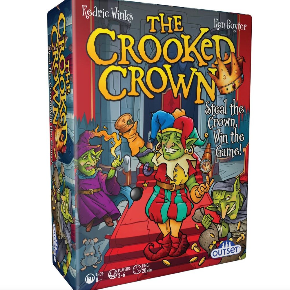 The Crooked Crown (2024) NIS Board Game